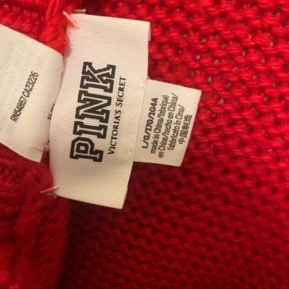 PINK Victoria’s Secret Open V-Back Sweater - Picture 3 of 7